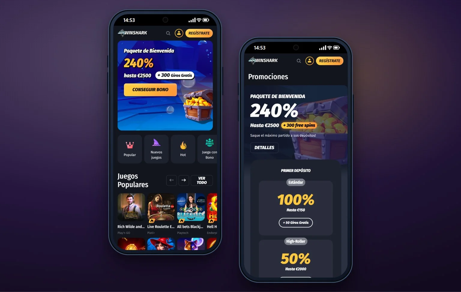 casino online skrill: la página principal del casino WinShark