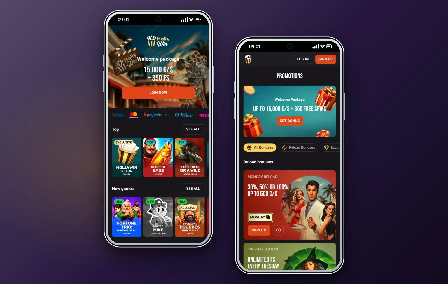 betting utan svensk licens med skrill: Hollywin